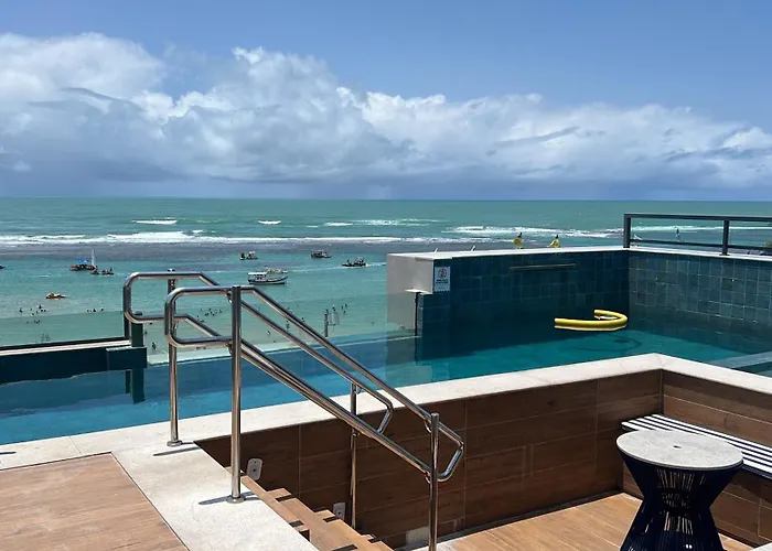 Flat A Beira Mar Porto De Galinhas Pe Na Areia Apartamento
